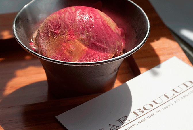 George Menda Bar Bouland sorbet